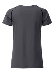 Obrázky: Dámské funkční tričko SPORT 130, šedá/černá M