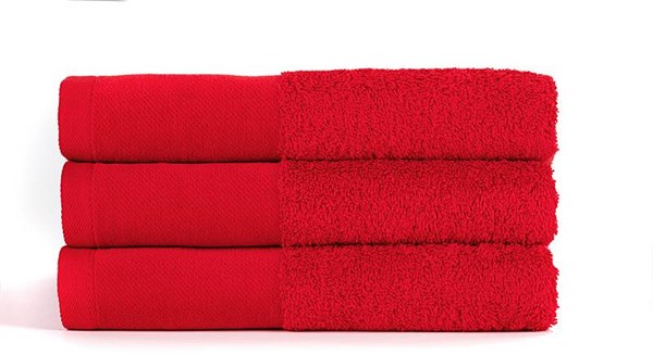 Obrázky: Červený luxusní froté ručník Strong 500 g/m2, Obrázek 2