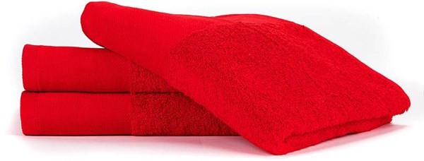 Obrázky: Červený luxusní froté ručník Strong 500 g/m2, Obrázek 4