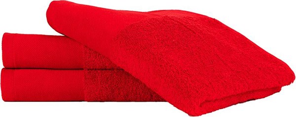 Obrázky: Červený luxusní froté ručník Strong 500 g/m2, Obrázek 5
