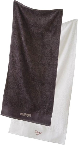 Obrázky: Bílá luxusní froté osuška Strong 500 g/m2, Obrázek 3