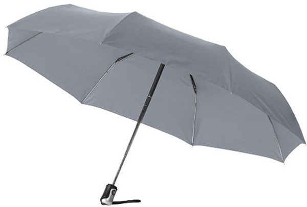 Obrázky: Šedý automatický skládací deštník