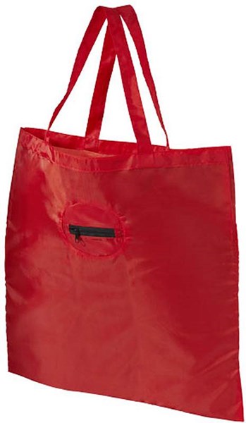 Obrázky: Červená skládaná nákupní taška