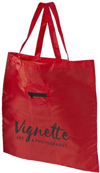 Obrázky: Červená skládaná nákupní taška, Obrázek 4