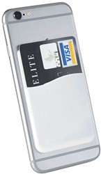 Obrázky: Bílé silikonové pouzdo na kartu