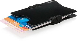 Obrázky: Černá hliníková peněženka RFID