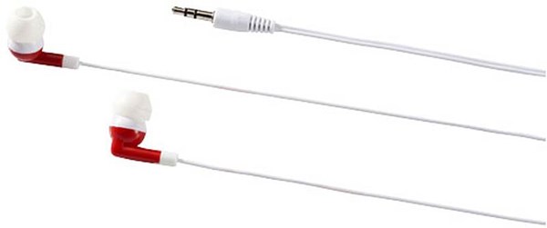 Obrázky: Červená sluchátka v trojúhelníkovém boxu, Obrázek 3