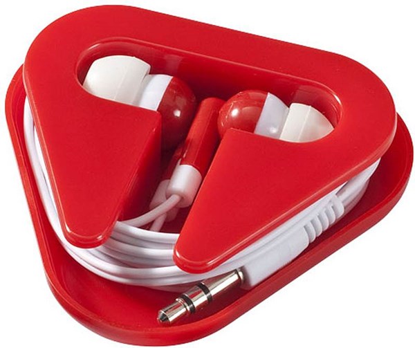 Obrázky: Červená sluchátka v trojúhelníkovém boxu, Obrázek 4