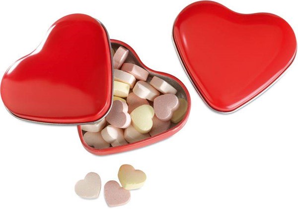 Obrázky: Srdíčkové bonbóny v červené krabičce Lovemint, Obrázek 2