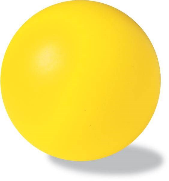 Obrázky: Žlutý antistresový soft míček