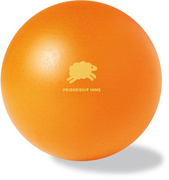 Obrázky: Oranžový antistresový soft míček, Obrázek 2