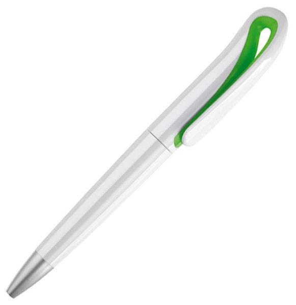 Obrázky: Kuličkové pero se zeleným podložením klipu