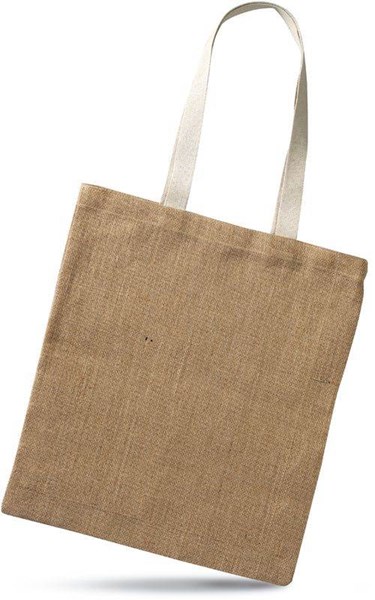 Obrázky: Ekologická jutová nákupní taška, bavlněná ucha, Obrázek 5