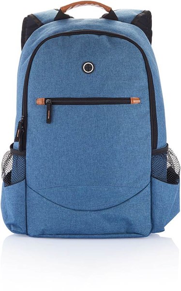 Obrázky: Modrý dvoubarevný batoh, 17 L, Obrázek 2