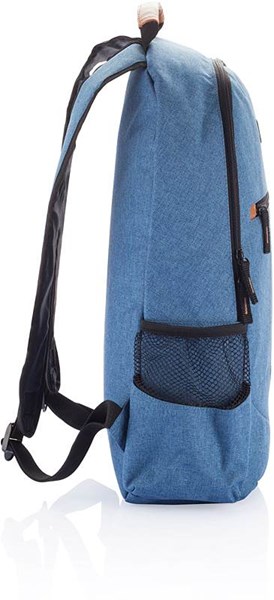 Obrázky: Modrý dvoubarevný batoh, 17 L, Obrázek 3