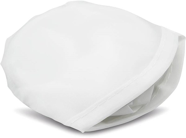 Obrázky: Skládací frisbee - bílý nylonový létající talíř, Obrázek 2