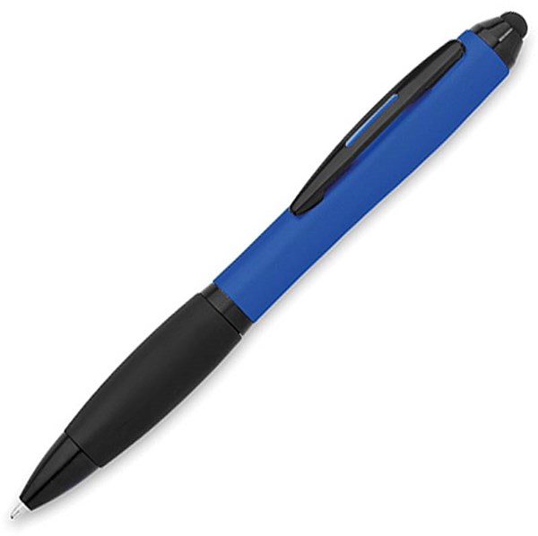 Obrázky: Modro-černé plastové pero se stylusem, Obrázek 2