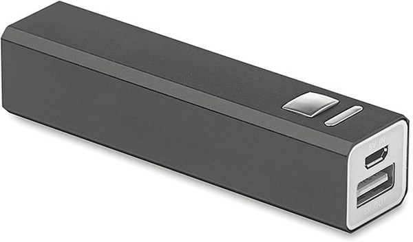 Obrázky: Antracitová power banka 2200 mAh, Obrázek 2