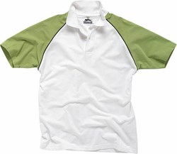 Obrázky: Raglan Polo SLAZENGER bílo/zelené L