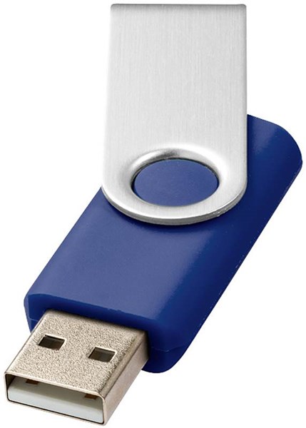 Obrázky: Twister basic modro-stříbrný USB disk 32GB