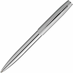 Obrázky: Stříbrné kovové kuličkové pero Geneva, ČN