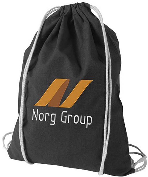 Obrázky: Černý bavlněný batoh, Obrázek 3