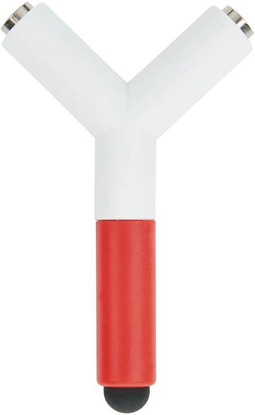 Obrázky: Červeno-bílý rozbočovač s dotykovým perem