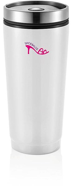 Obrázky: Bílý termohrnek 350 ml s plastovým vnitřkem, Obrázek 3