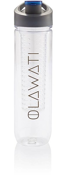 Obrázky: Modrá tritanová láhev na vodu se sítkem, 800ml, Obrázek 5