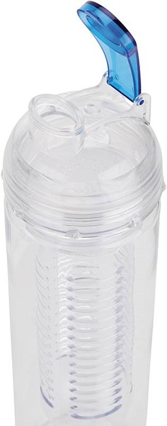 Obrázky: Láhev na vodu 500 ml s barevným pítkem, modrá, Obrázek 3