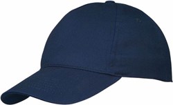 Obrázky: Námořní modrá pětidílná čepice s nízkým profilem