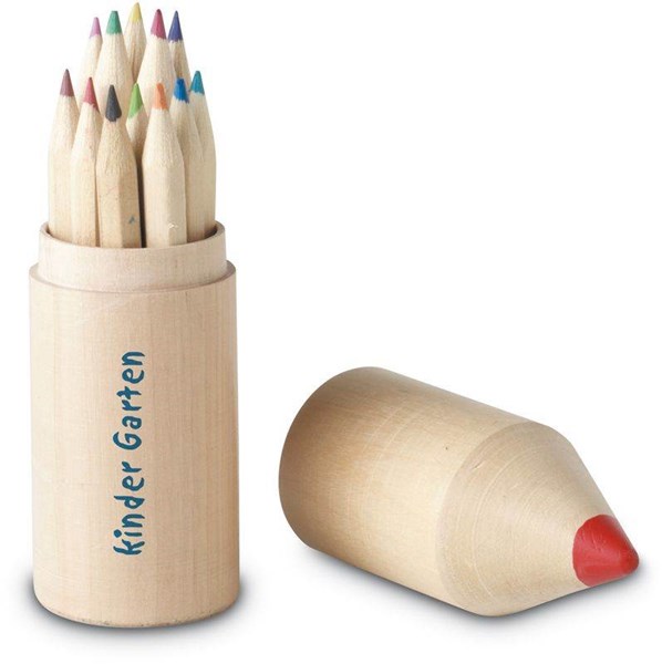Obrázky: Sada 12 pastelek v boxu ve tvaru tužky, Obrázek 3