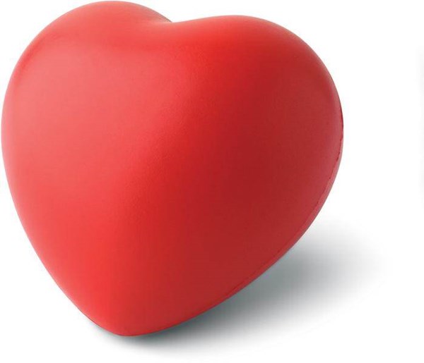 Obrázky: Antistresové srdce červená barva, Obrázek 2
