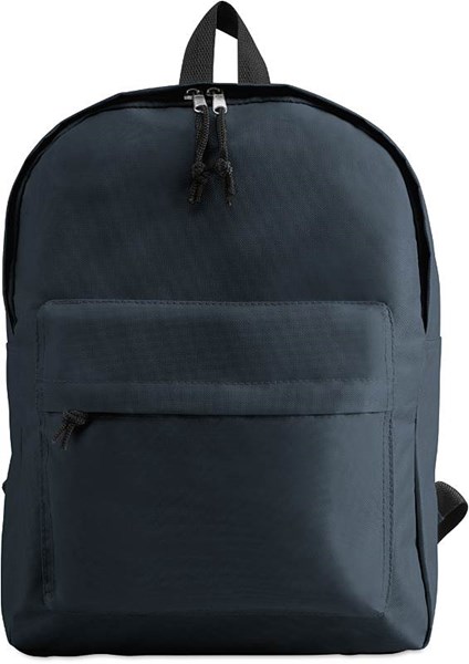 Obrázky: Královsky modrý polyesterový batoh s vnější kapsou