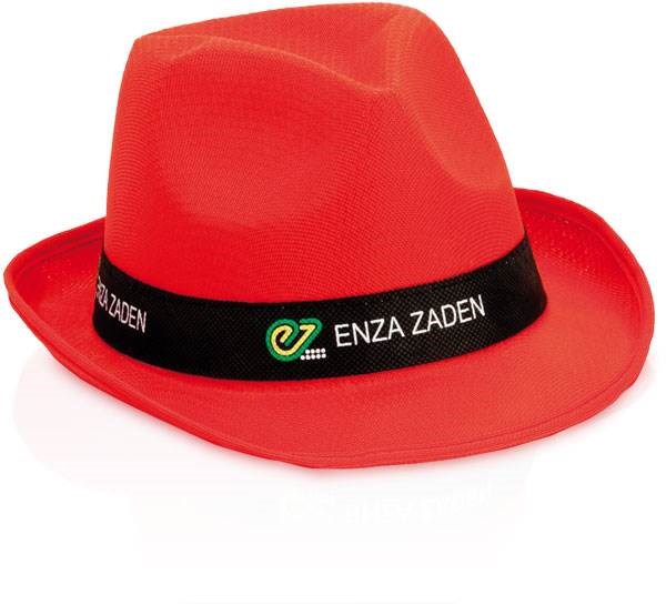 Obrázky: Červený dětský textilní unisex klobouk