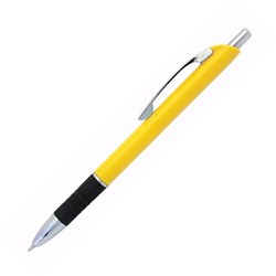 Obrázky: Plastové kuličkové pero EMA žluté