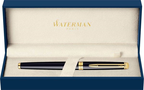 Obrázky: WATERMAN HEMISPHERE Matt Black GT plnicí pero, M, Obrázek 3