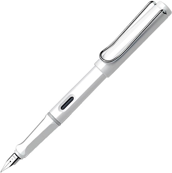 Obrázky: LAMY SAFARI Shiny White plnicí pero, M