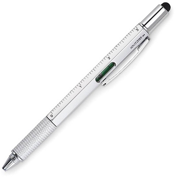 Obrázky: Stříbrné pero s funkcí vodováhy