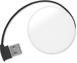Obrázky: Bílo-černý 4 portový USB rozbočovač