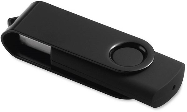Obrázky: Twister Rotodrive černý USB flash disk 1GB