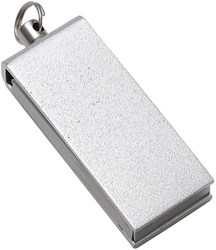 Obrázky: Stříbrný malý hliníkový USB flash disk 1GB