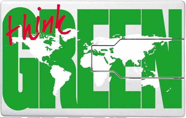 Obrázky: USB flash disk ve tvaru kreditní karty, 1GB, Obrázek 6