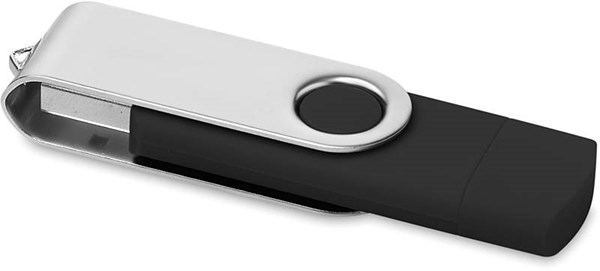 Obrázky: OTG Twister flash disk 1 GB s micro USB , černý