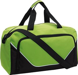 Obrázky: Zelená cestovní taška s velkou přední kapsou