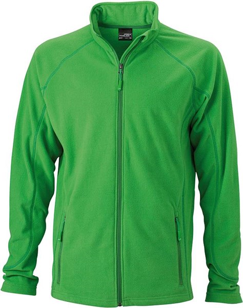 Obrázky: Stella 190 zelená pánská fleecová bunda XL