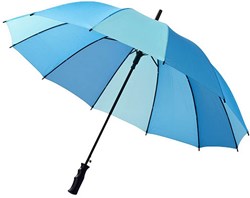 Obrázky: Modrý automatický deštník s odstínovaným potahem