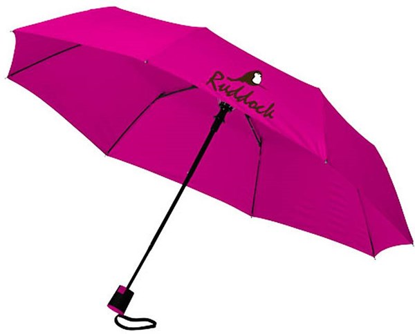 Obrázky: Tmavě růžový automatický deštník, Obrázek 6