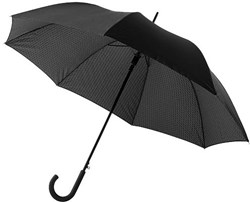 Obrázky: Černý dvouvrstvý automatický deštník 27"