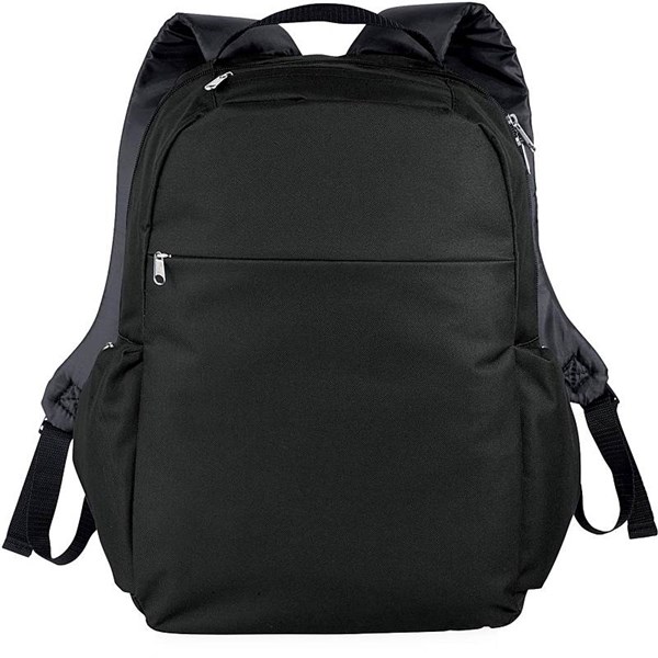Obrázky: Velký černý batoh na laptop 5,6